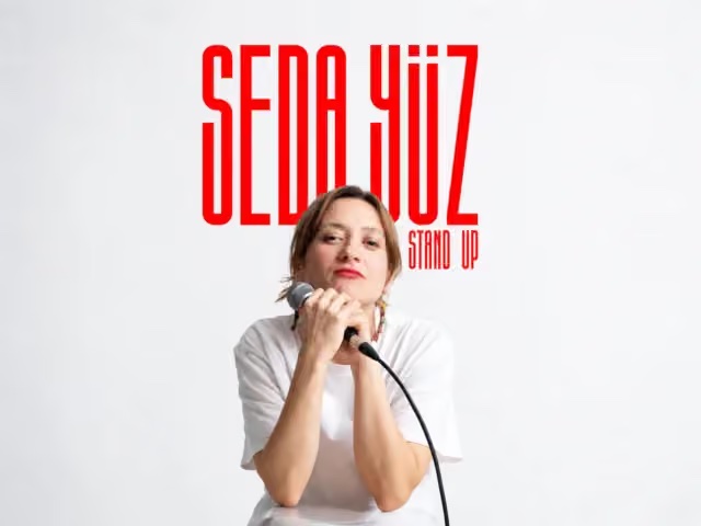 Seda Yüz stand-up gösterisi afişi